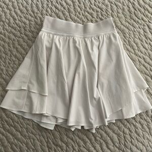 Lululemon Skater Style White Skirt